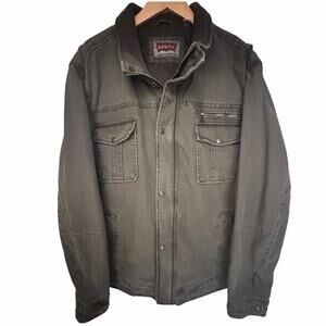 Levi's Olive Utility Jacket Mens XXL